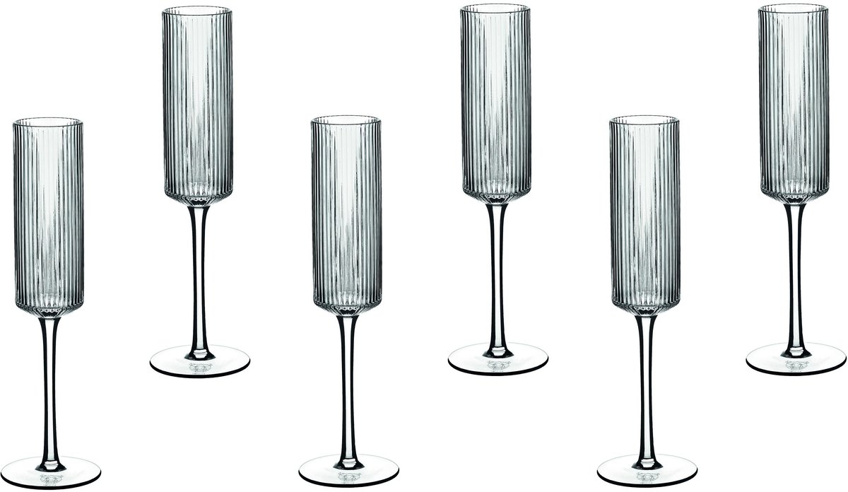 Flûteglas 20cl LINJE - 6 Stuks