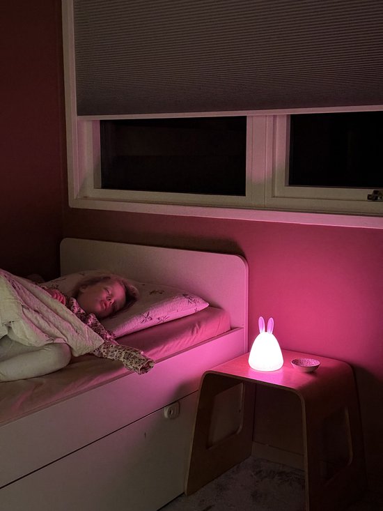 OSRAM NIGHTLUX TOUCH konijnennachtlampje met touch-dimfunctie in wit van kunststof, IP20-bescherming, perfect voor de kinderkamer van Merkloos — afbeelding 3
