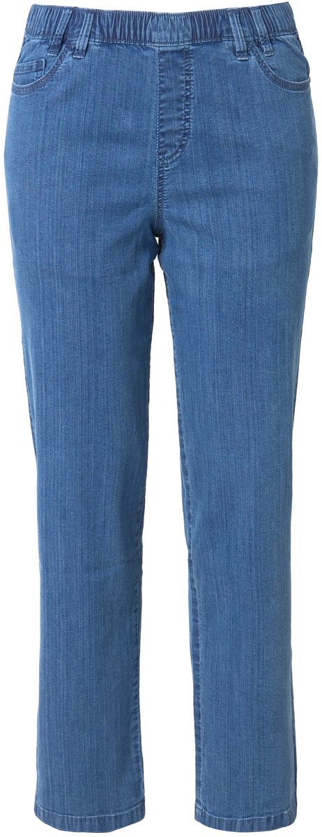 Laurasøn - Dames - Jeans Wide Leg - Blauw denim - Maat 44