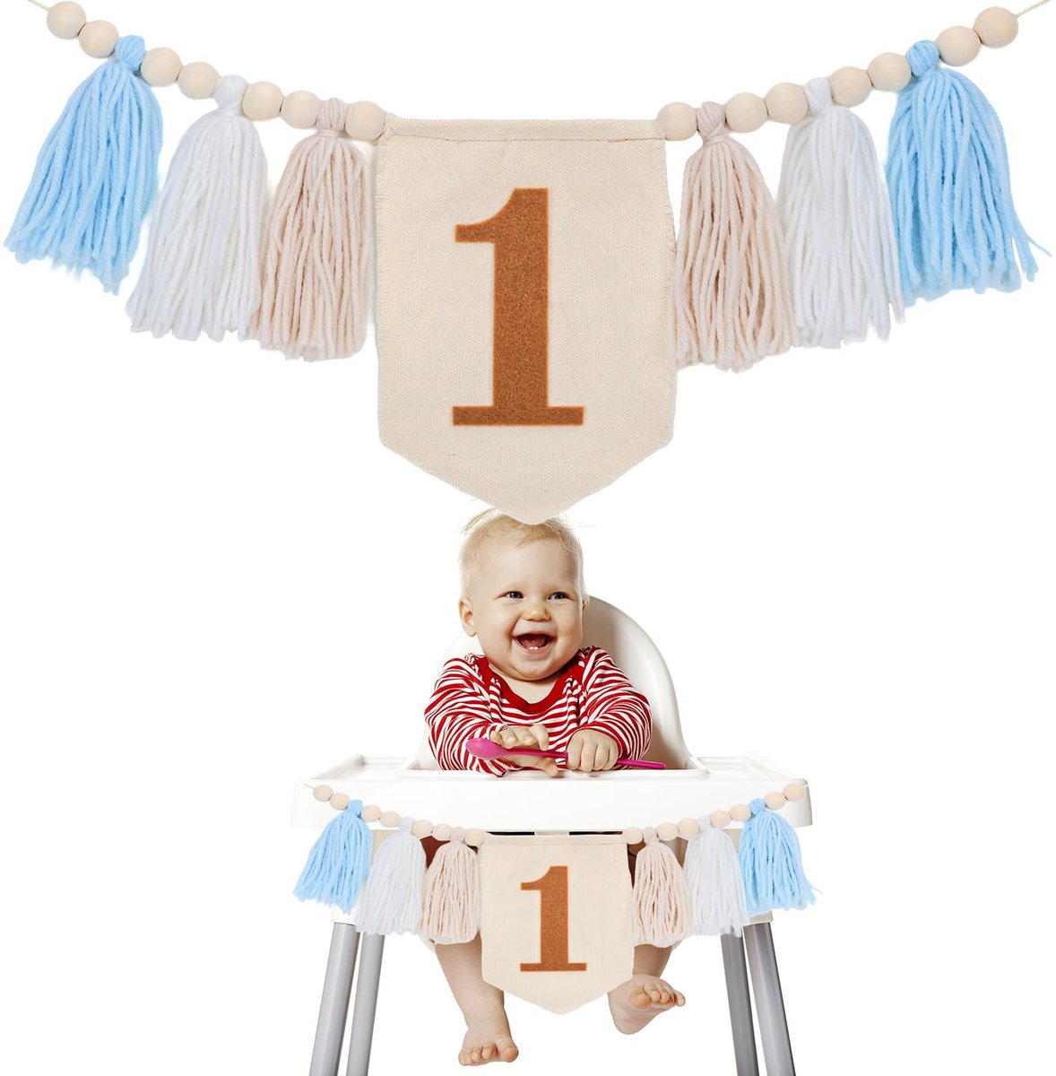 Kinderstoel Banner - Boho Stijl - 236 cm Lengte