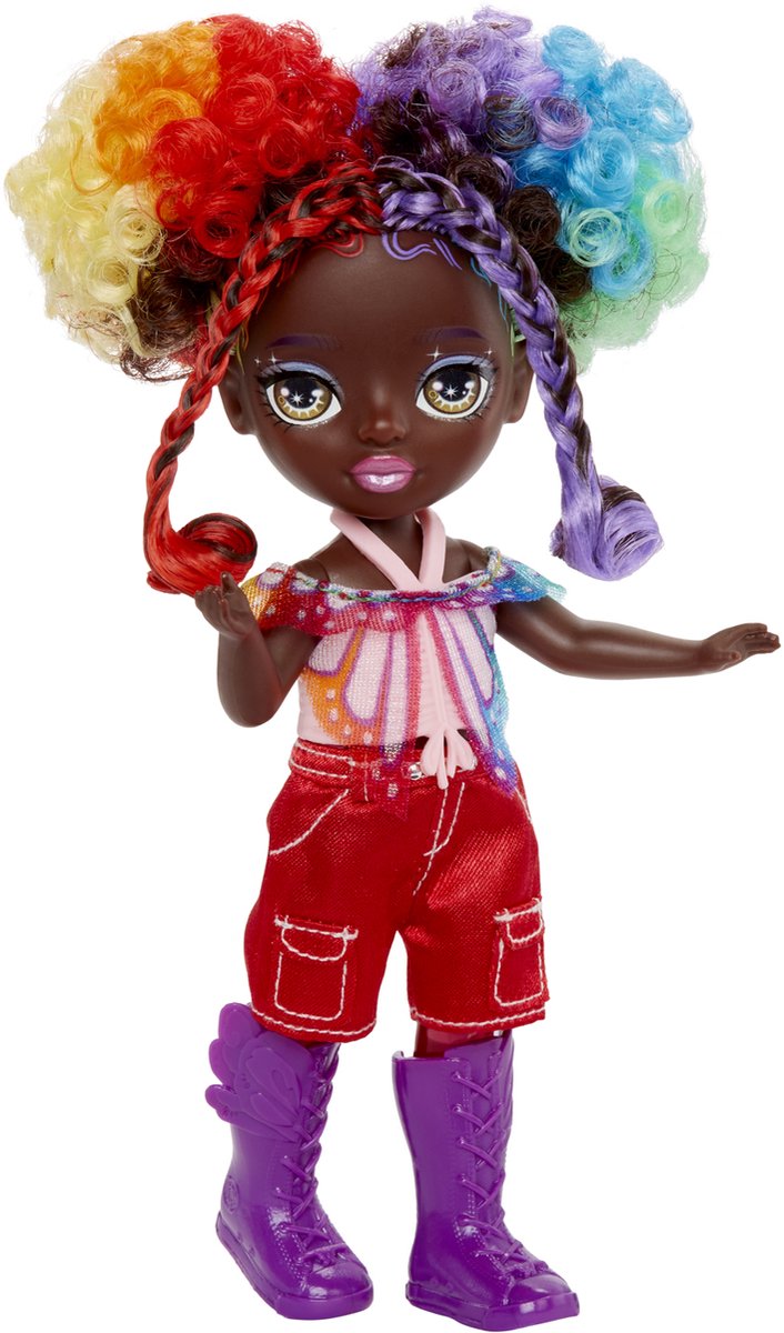 Rainbow High Littles Rainbow Fantasy Fairies Doll- Astrid (Rainbow) van Rainbow High — afbeelding 4