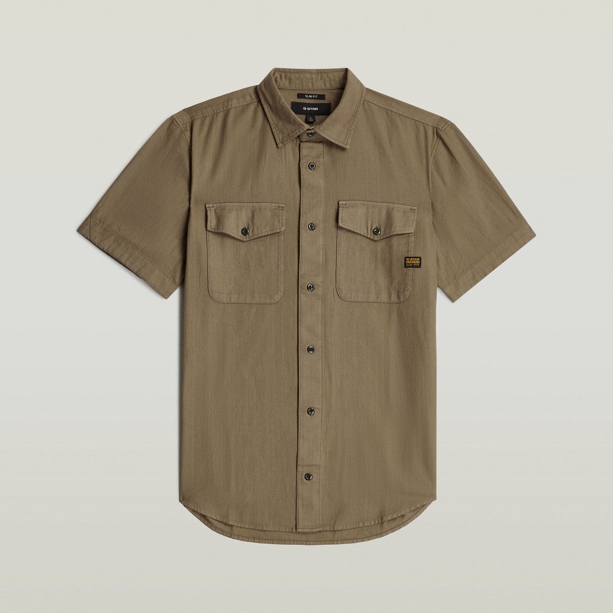 G-star Marine Overhemd Met Korte Mouwen 2XL Man Turf Gd