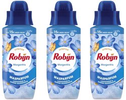 Robijn Wasparfum - Morgenfris - 3 x 342 ml Voordeelverpakking
