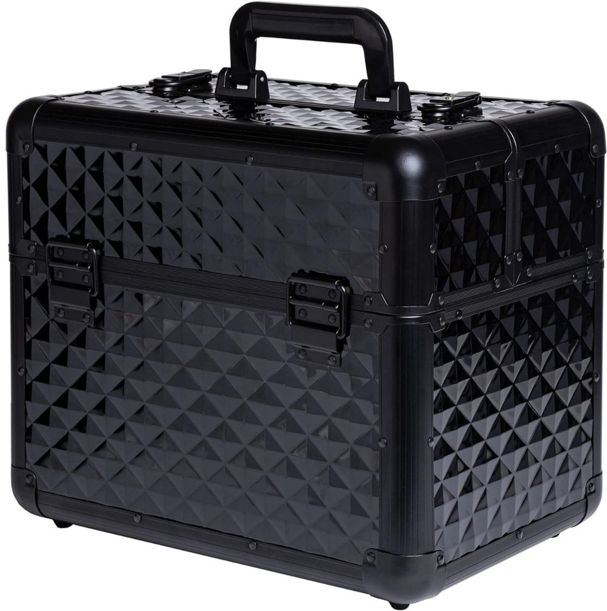 Florixa® Nagellak Koffer - Nagellak - Zwart - 35cm × 25cm × 30cm