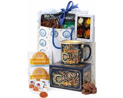 Holland pakket - set van 2 Koffiemokken 200 ml - Hollandse Lekkernijen - Souvenirs - Hollandse cadeautjes