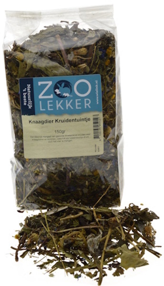 Zoolekker Knaagdier Kruidentuintje 150 Gram