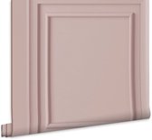 Laura Ashley Redbrook Wood Panel Behang - Houten Panelen - 10mx52cm - Roze