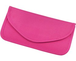 RFID Beschermhoes Autosleutel – Keyless Entry Bescherming tegen Diefstal – Signaal Blokkerende Faraday Tas – Anti Autodiefstal Sleutel Hoes - Roze