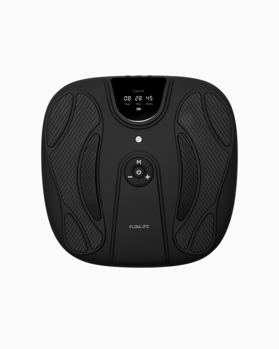 Flowlife Flowtens Feet – TENS & EMS Voetmassage Apparaat – Bloedcirculatie & Pijnverlichting – 10 Programma’s – 50 Intensiteiten – Medisch Gecertificeerd