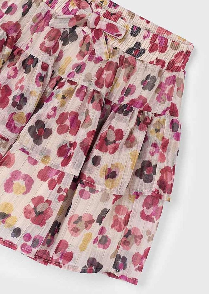 MAYORAL - Meisjes rok - Maat 104 - Meisjes - Rood -