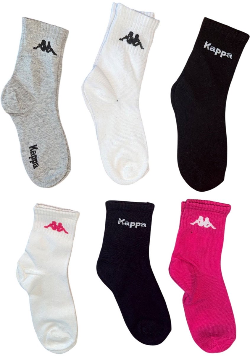 Doos met 40 Tripacksokken voor kinderen 2/3 Kappa 83513509 Multicolor