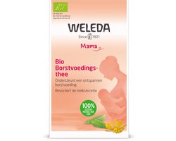 WELEDA Bio Borstvoedingsthee - Fenegriek, Venkel, Anijs en Karwij - Citroenverbena - Ondersteunt een ontspannen borstvoeding - 100% Natuurlijke Ingrediënten - 20 zakjes