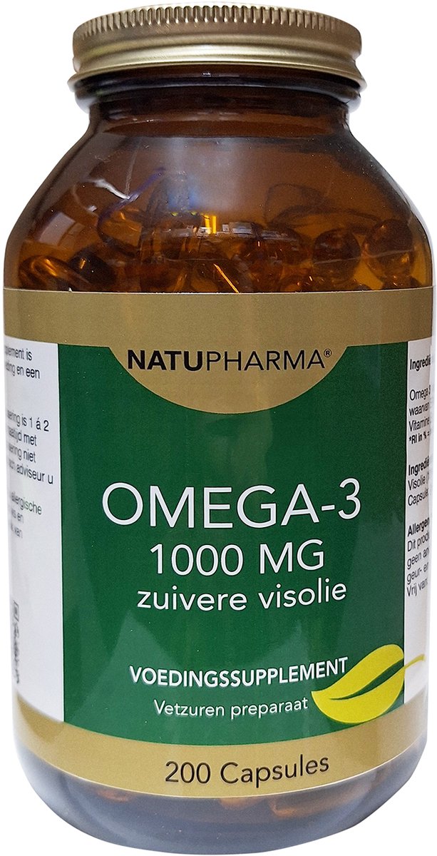 Natupharma Omega-3 1000 mg 200 caps - visolie