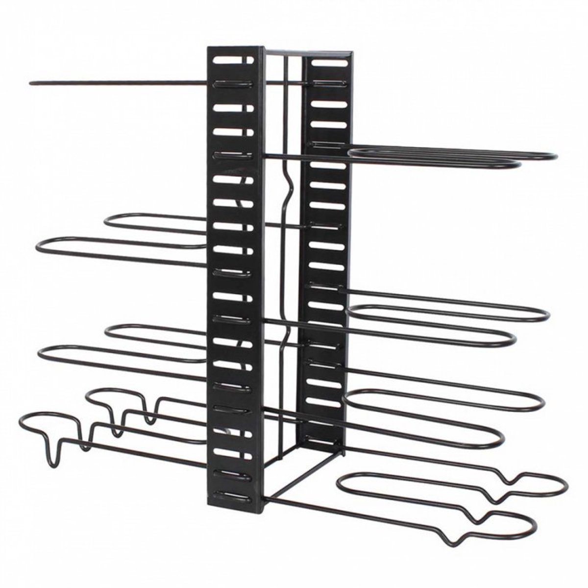 Kinghoff KH-1640 - Organisator voor Pannen - 8 Niveau - Verstelbare Hoogte