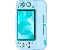 Xainy – PVC hard case hoesje blauw geschikt voor Nintendo Switch lite | Switch-games accessoires | beschermhoesje / cover hoes voor de Nintendo Switch consoles & joy con | excl. screen protector