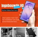 Ingebouwde HD schermbeschermers. Geen gedoe meer met installeren van losse beschermers.