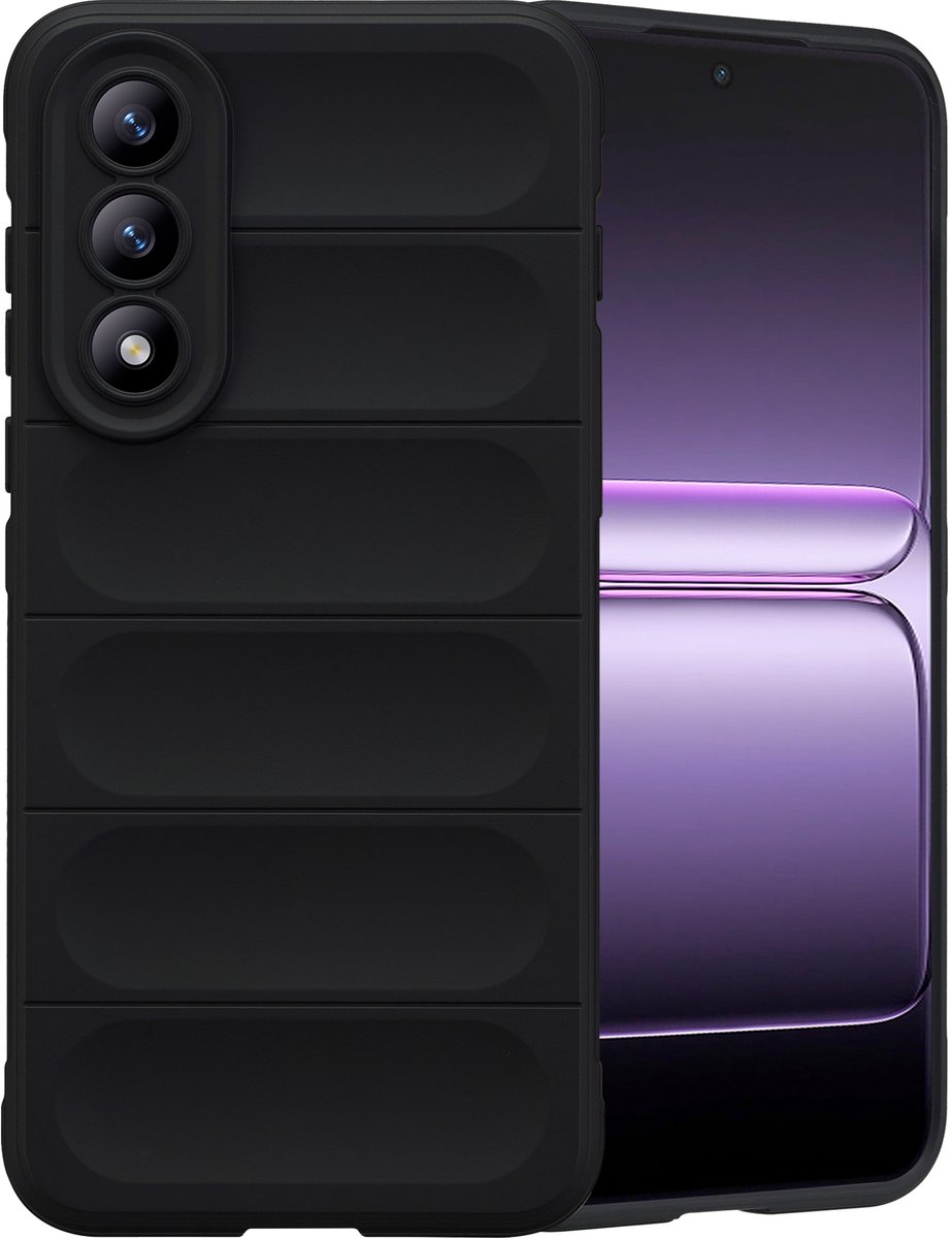 imoshion Hoesje - Geschikt voor OnePlus Nord 5 - EasyGrip Backcover - Zwart