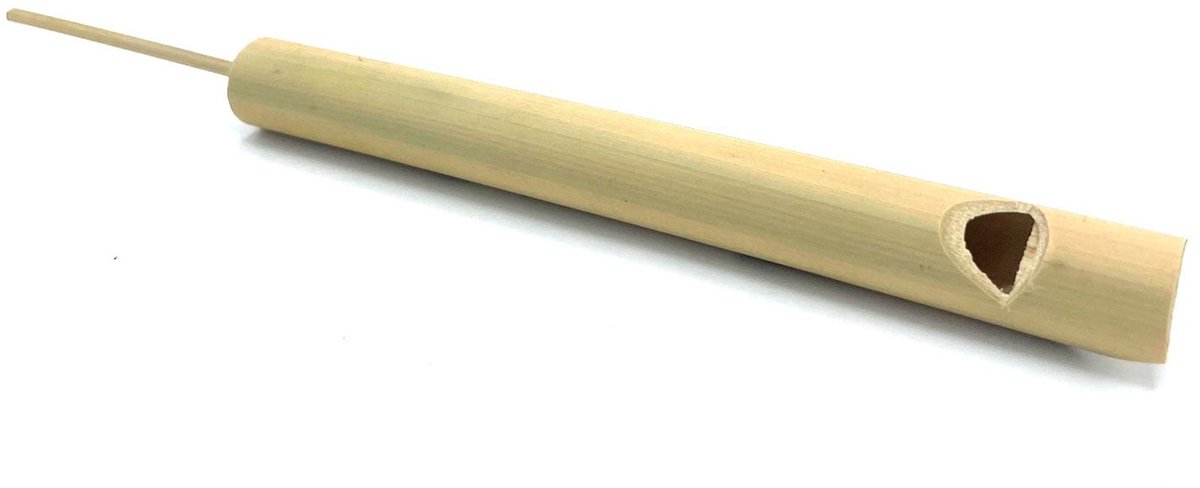 Eenvoudige bamboe vogelfluit - 4 stuks
