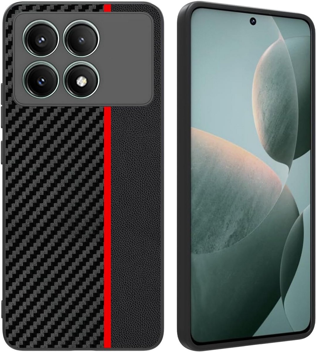 Schokbestendige Telefoonhoes met Camerabescherming voor X6 Pro 5G