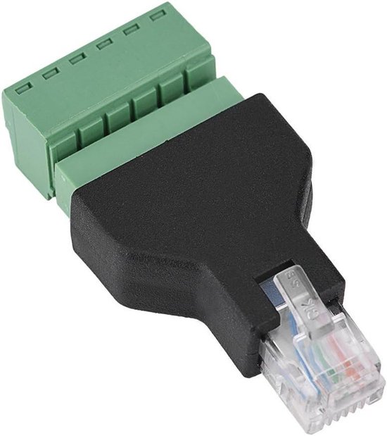 Vaihana - Modulaire aansluiting - RJ12 - 6-polig - Afgeschermde adapter ...