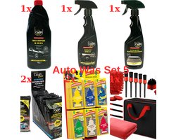 Elina Clean Car-Auto Was Set-Autoaccessories-Auto geurverfrisser-Auto Luchtverfrisser-Auto Schampoo Wax-Auto Schoonmaak Producten-Auto Snel Oplader