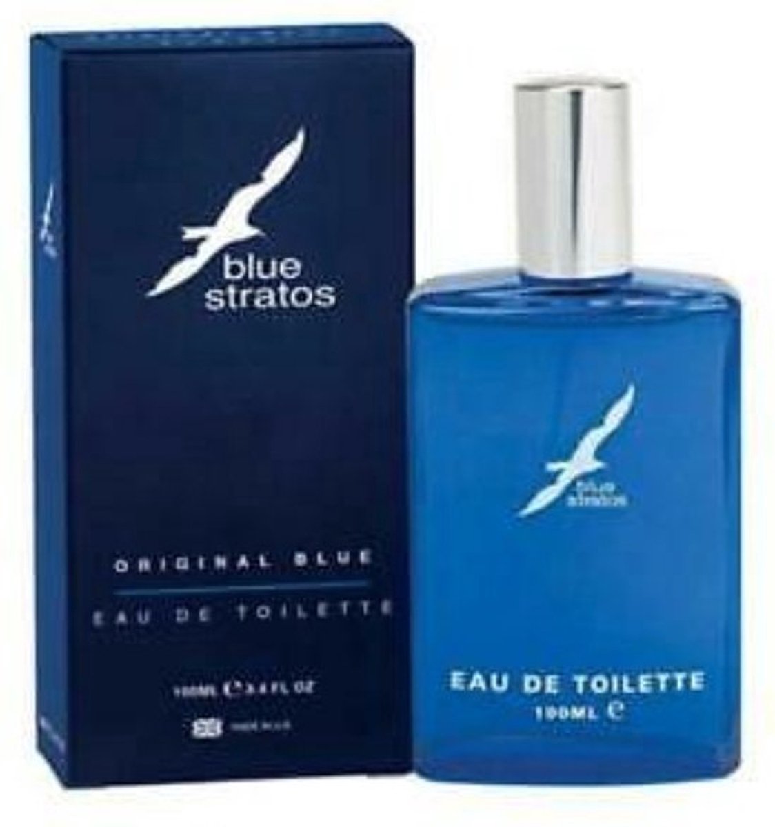 Blue Stratos Eau de Toilette Spray 100ml - Deodorant Body Spray - Original Blue 150ml – foto 3