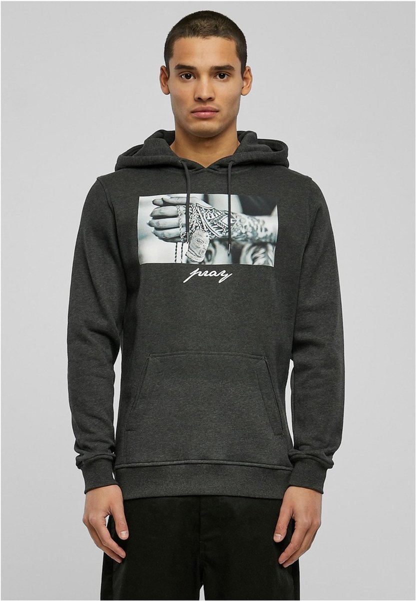 Mister Tee Pray 2.0-hoodie Zwart
