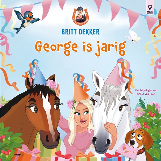 Meer paardenpraat - George is jarig - cover