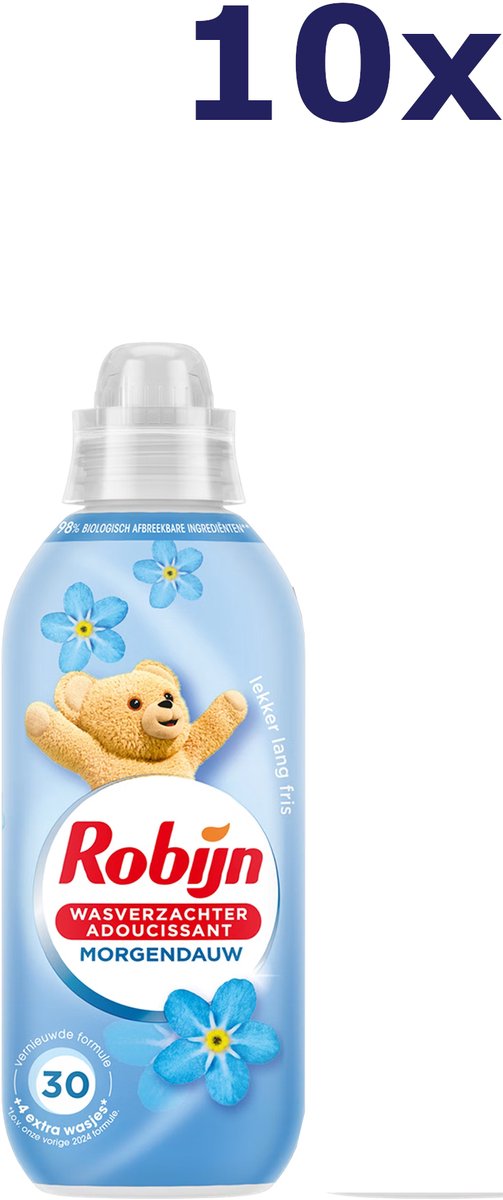10x Robijn Wasverzachter - 30sc604ml - morgendauw