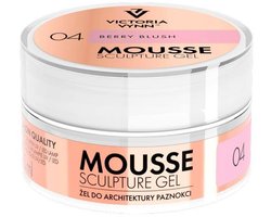 Victoria Vynn - Mousse Sculpture Gel - 04 Berry Blush - 50ml - Biab - Gel - Caramdia