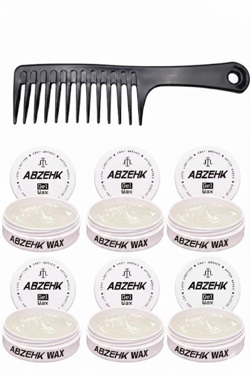 Abzehk Hair Wax Black Gel-Wax 6 Stuks
