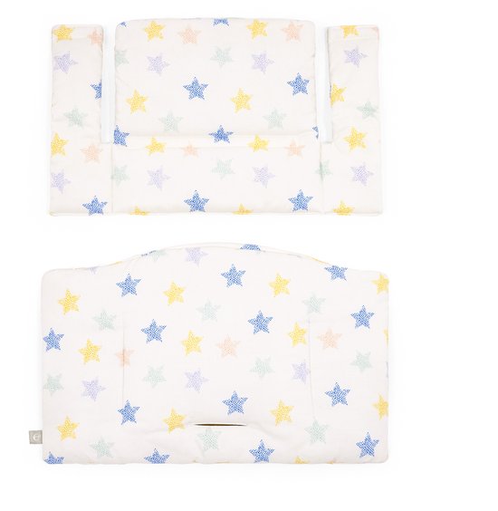 Stokke Tripp Trapp bundel Heather Mauve/lila - Babyset Heather Mauve - Newbornset zwart/antraciet - Tray White - Kussenset Stars Multi van Stokke — afbeelding 3