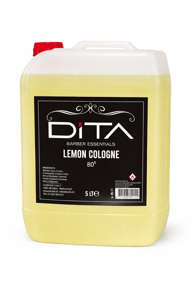 Dita Barber Esssentials Lemon Cologne 80° 5 Liter