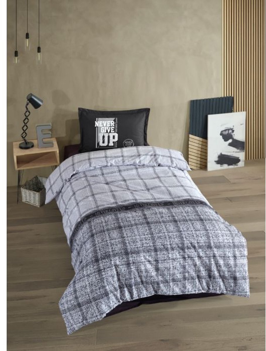 Lavella Yalın Dekbedovertrekset - 3-delig - Ranforce Katoen - 140x220 cm