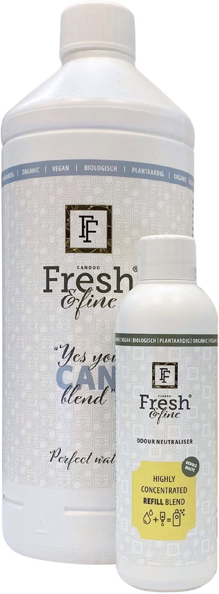 Fresh&Fine Navulpakket - Essential blend Concentraat + perfect water
