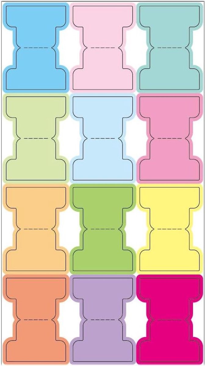 Indextabs Maandelijkse Tabbladen Notitieboek Stickers Beschrijfbare Bladwijzers Kalender Planner Bijbeltabs Gekleurd Set van 120