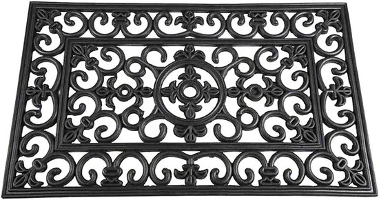 Tapis en caoutchouc Lys français ancien - 45 x 75 cm