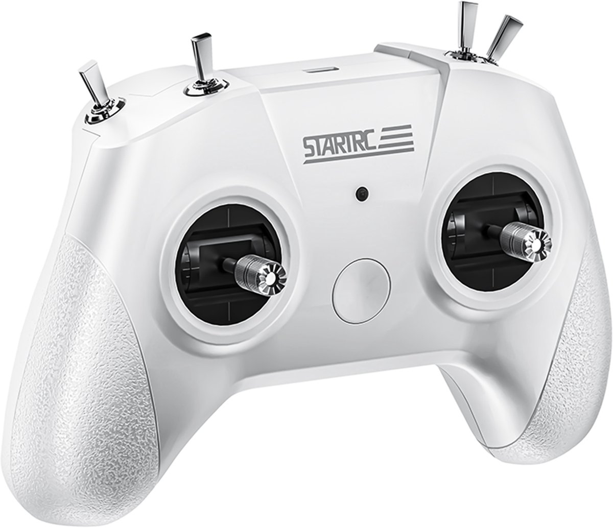 Gloovon® - Vliegsimulator Controller - FPV Simulator Controller - 8 Kanalen Hall Sensor - Mode 2 Joystick voor PC Windows & Android - Plug & Play via USB-C - Wit