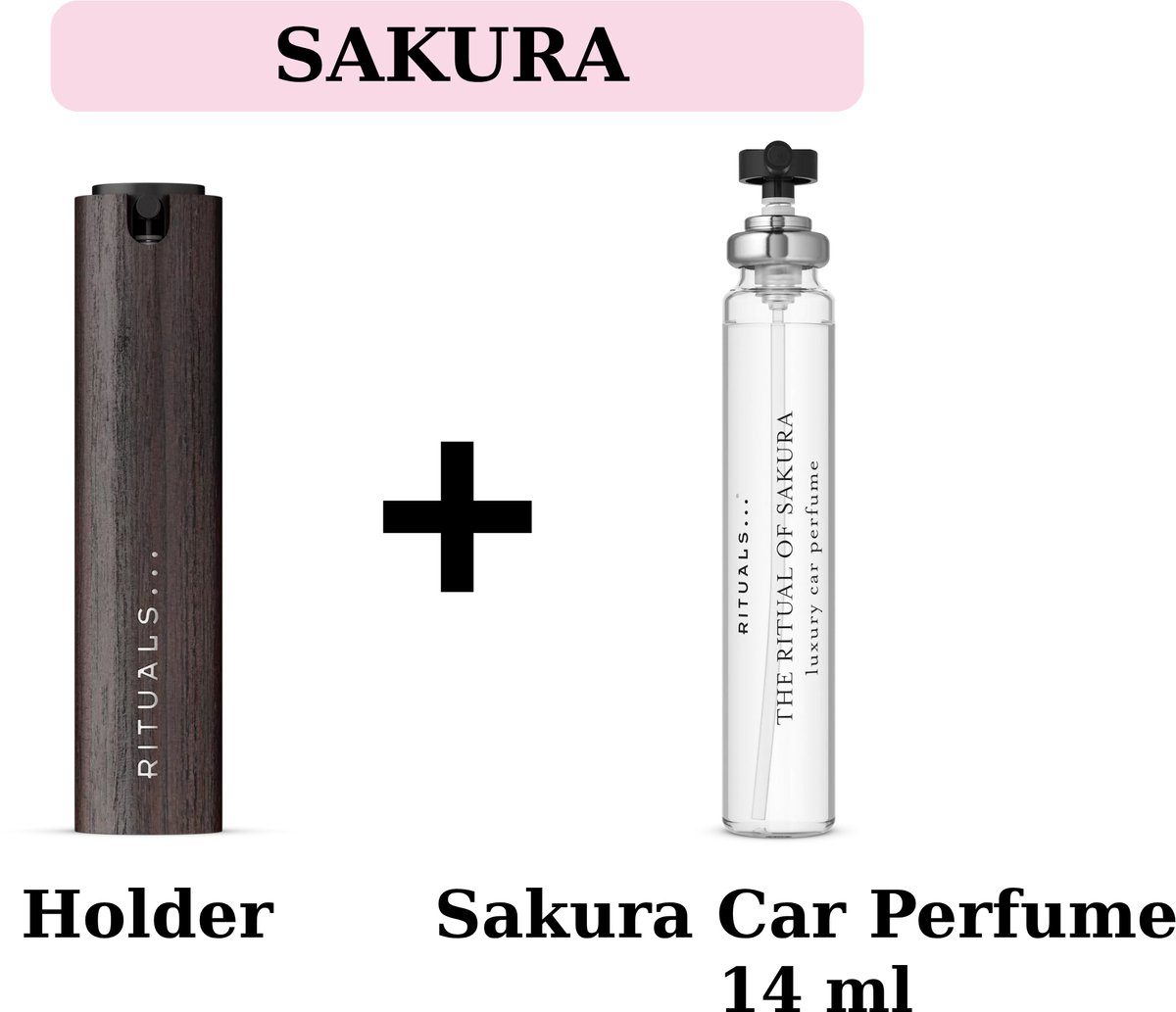 Rituals - Sakura - Luxury Car Perfume Kit + Gift bag - Rituals Auto Parfum - Car Parfume