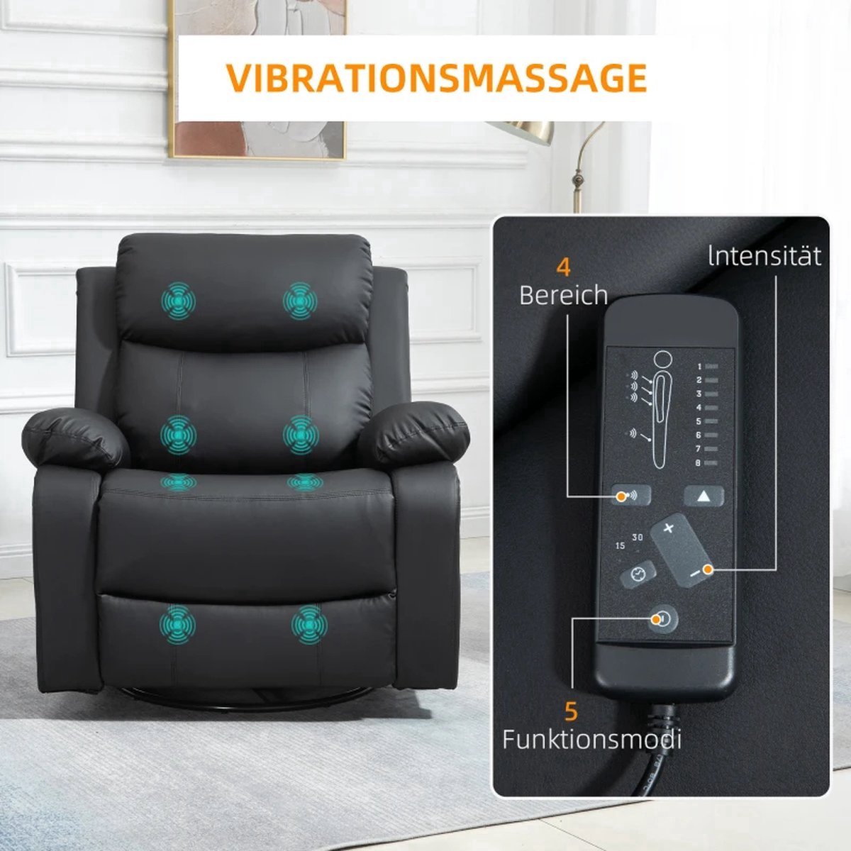 GranMaison Massagestoel Elektrisch (EAN: ...1926) - afbeelding 3