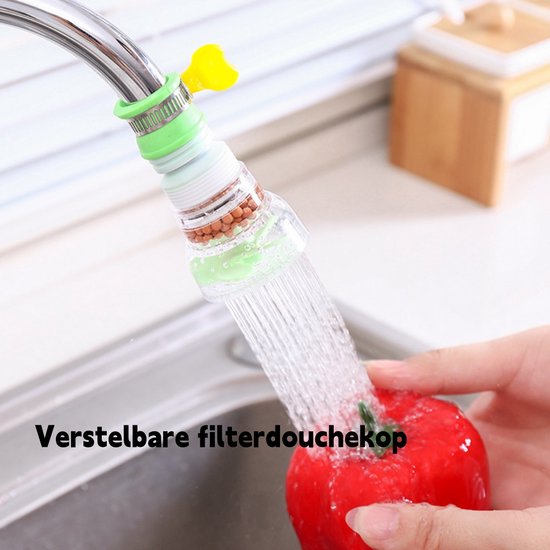 Kraansproeier met Waterbesparende- Flexibele Slang