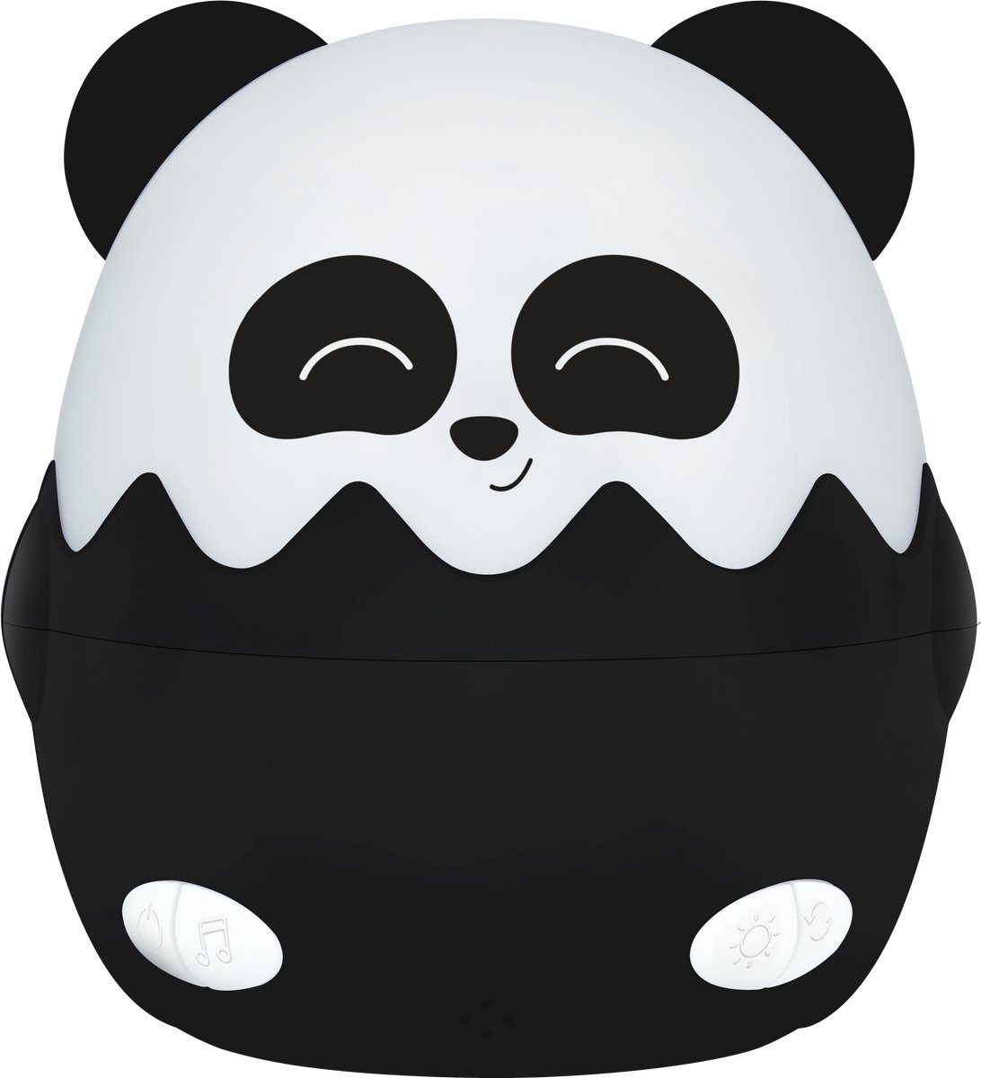 HiBuddies- Nachtlamp met Projector en Muziek voor Kinderen - Bao de Panda – foto 2