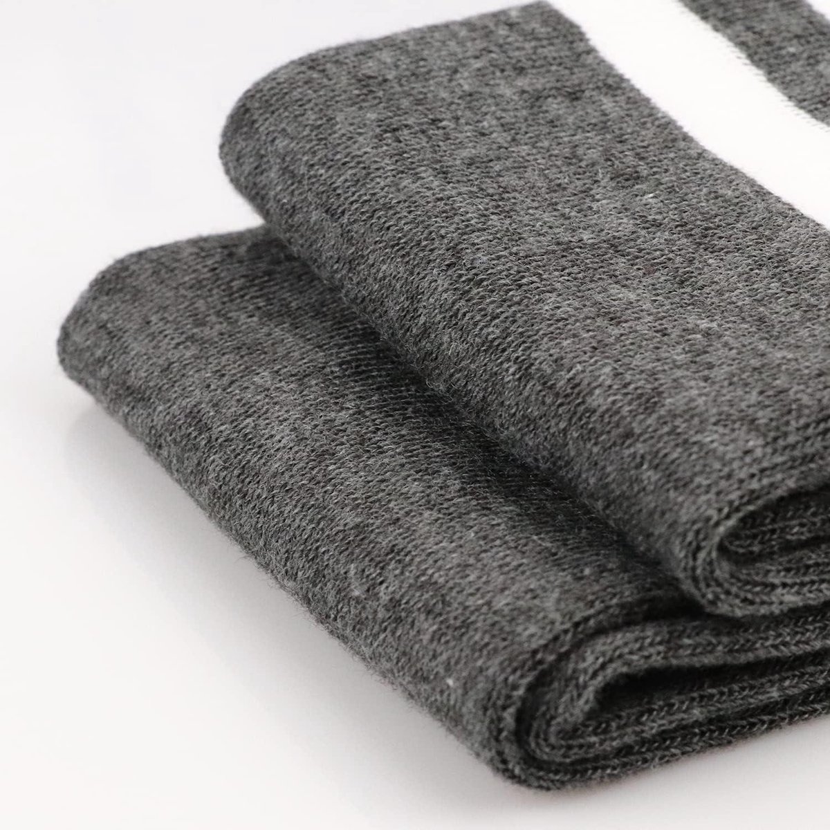 Allecto Plus - 6 Paar Lange Sokken voor Meisjes en Vrouwen - Dijhoge Overkneesokken - Casual Hoge Kousen