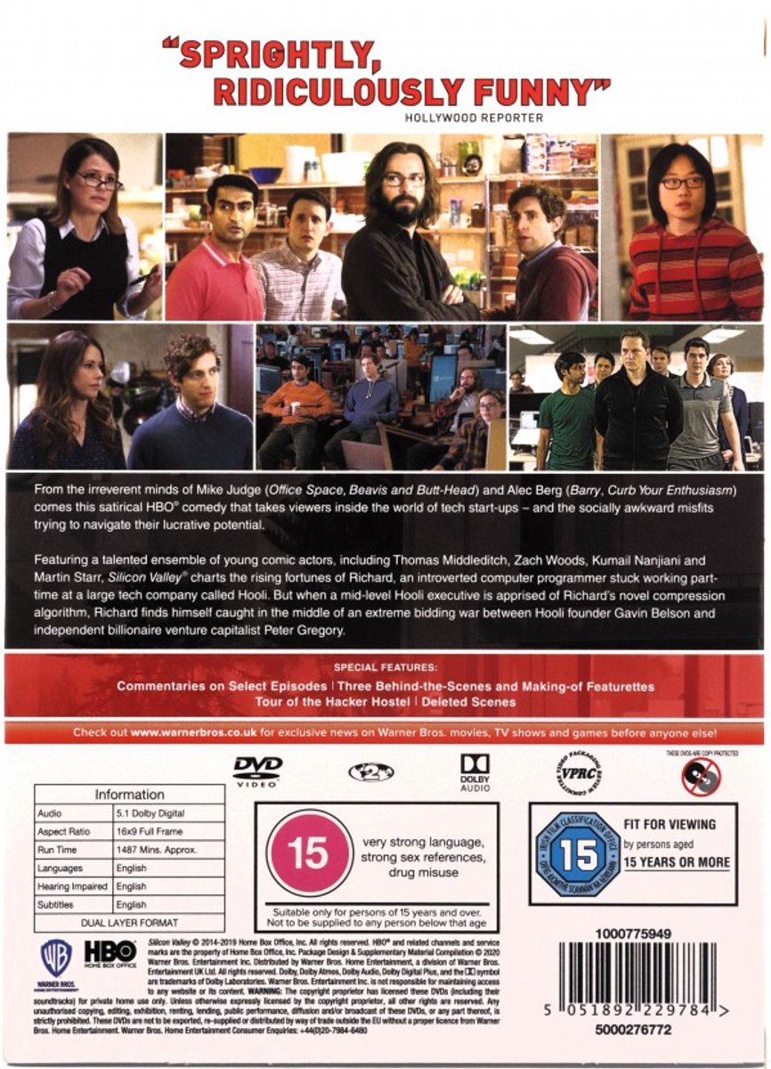 Silicon Valley: The Complete Series (DVD) (Dvd), Josh Brener