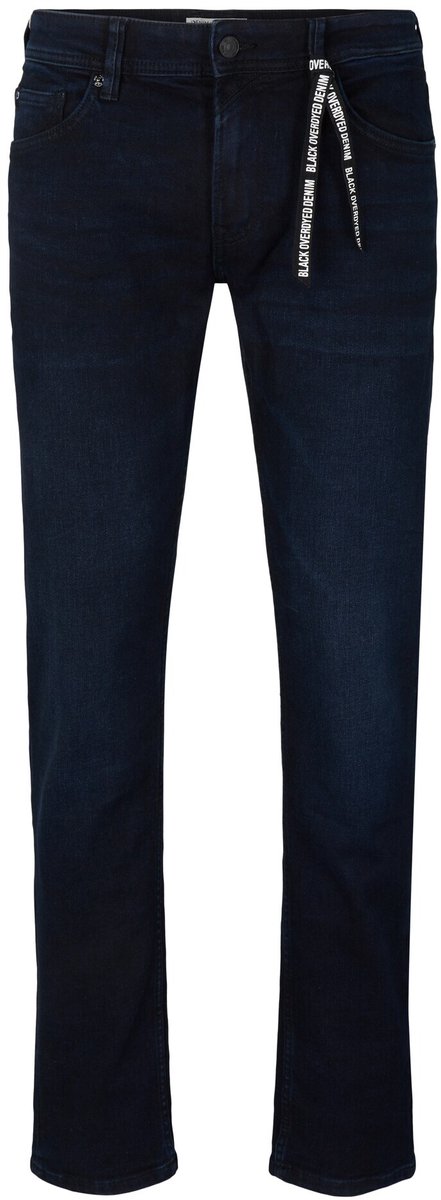 Tom Tailor Denim - TTPIERS SLIM-jeans - Maat 36/34 - blue black denim