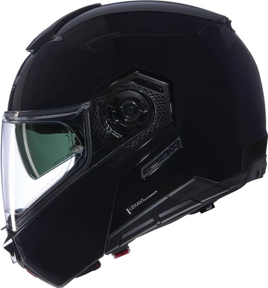 Nolan N90-3 06 Classico 301 Zwart Glossy Systeemhelm - Maat XL - Helm