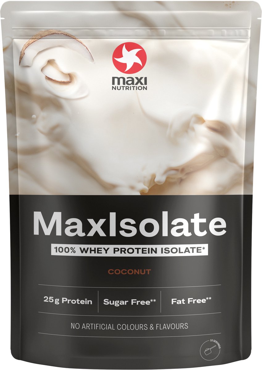 Maxi Nutrition Eiwit Isolaat Kokosnoot (1000 gr)