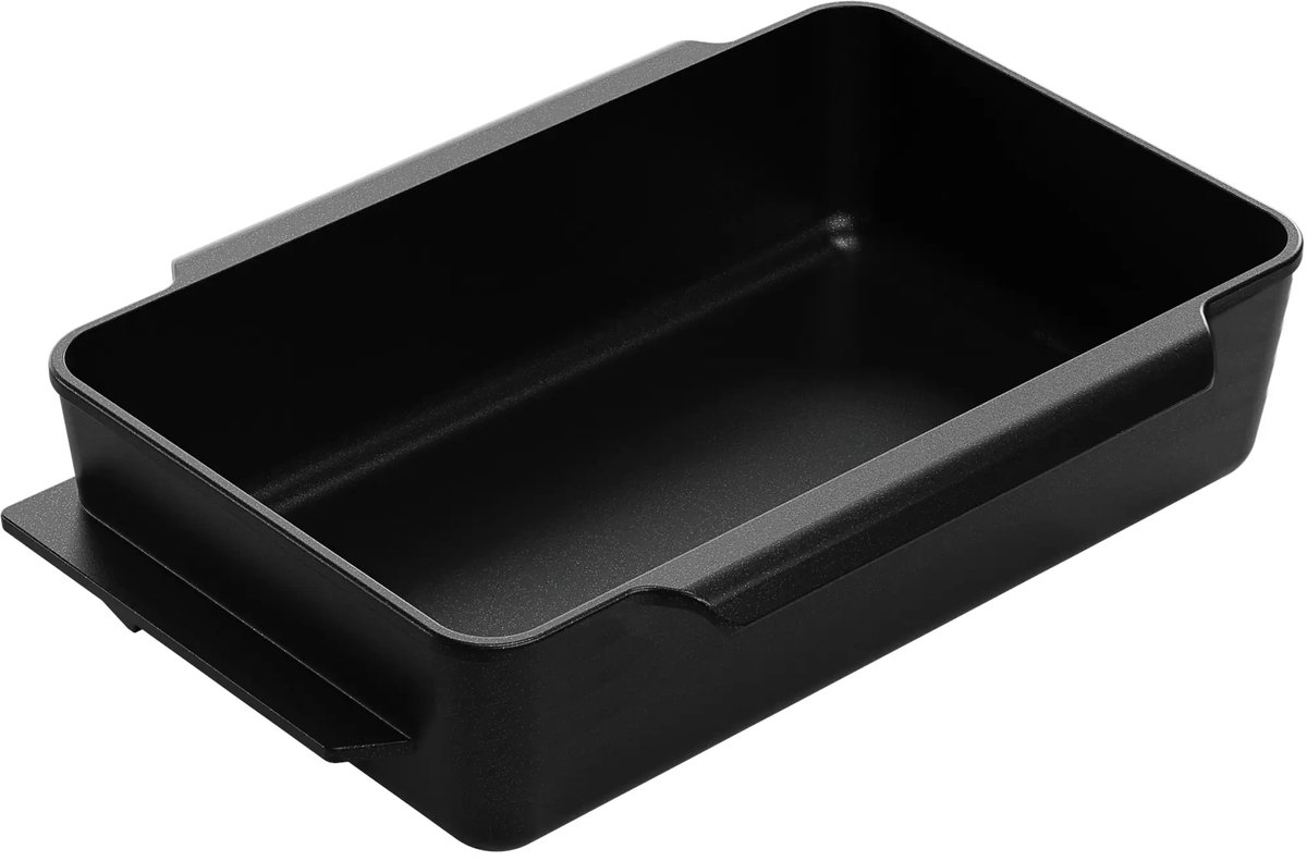 AMT Gastroguss Universele braadslede – Groot formaat – 7 liter – Veelzijdig gebruik – 38x24x9 cm