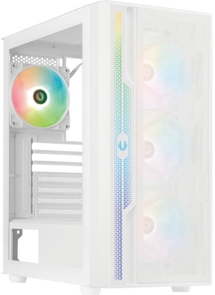 PC-behuizing - BITFENIX - Apollo ARGB - Zonder voeding - Mid-tower - ATX-formaat - Wit