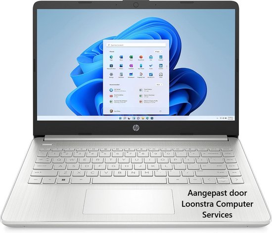 HP - 14S dq5500nd - Intel i3 1215U - 16GB RAM – 256GB SSD - Compact- 2 jaar garantie** Uitgebreid door Loonstra Computer Services - HP - Hoofdafbeelding